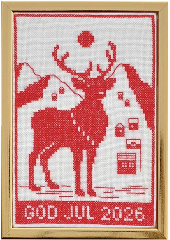 GOD JUL 2026 - designet af Pelse Asboe for Fru Zippe